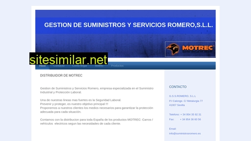 suministrosromero.es alternative sites