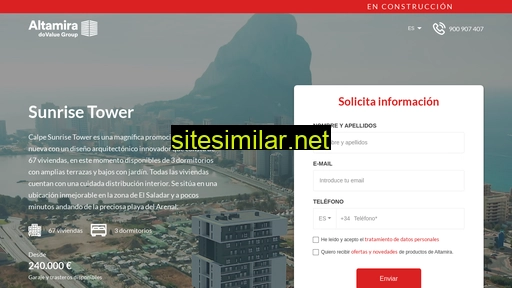 sunrisetower.es alternative sites