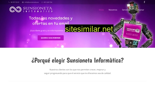 sunsioneta.es alternative sites
