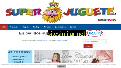 superjuguetemontoro.es alternative sites