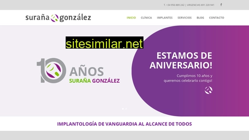 suranagonzalezodontologos.es alternative sites