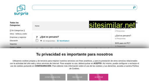 surpris.es alternative sites