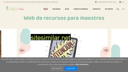 tableinclass.es alternative sites