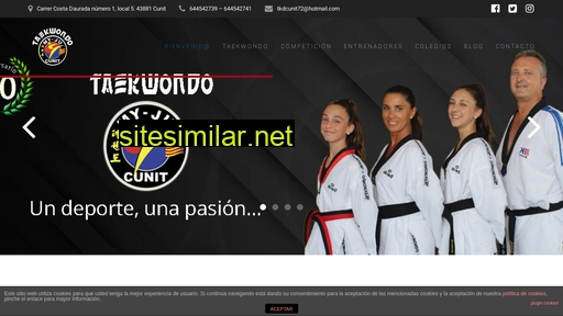 taekwondomyjucunit.es alternative sites