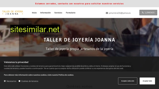 tallerdejoyeriaretiro.es alternative sites