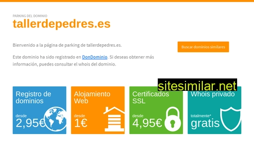 tallerdepedres.es alternative sites