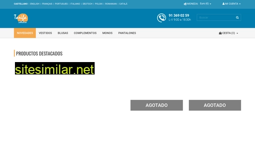 tarifacollection.es alternative sites