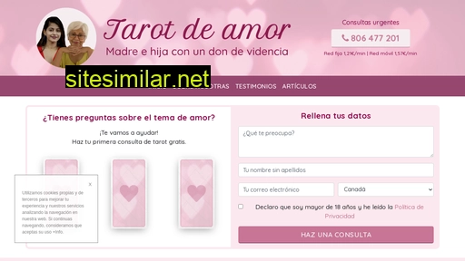 Tarot-del-amor-gratis similar sites