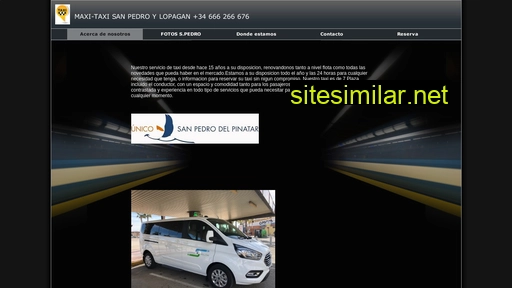 taxisanpedrodelpinatar.es alternative sites