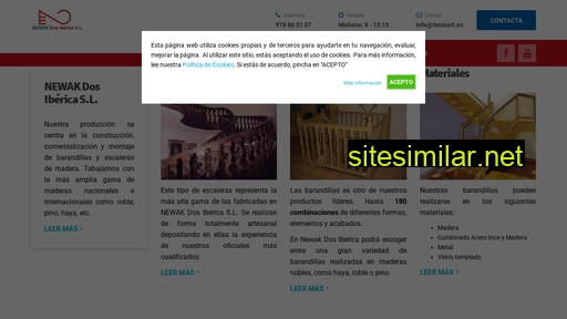 tecniart.es alternative sites