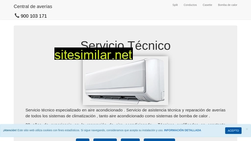 tecnicoairesacondicionados.es alternative sites