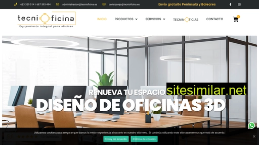 tecnioficina.es alternative sites