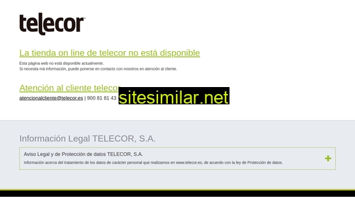 telecor.es alternative sites