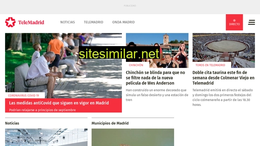 telemadrid.es alternative sites