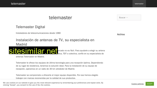telemaster.es alternative sites