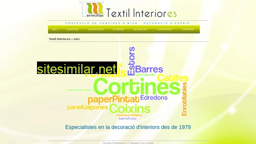 textilinterior.es alternative sites