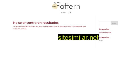 thepattern.es alternative sites