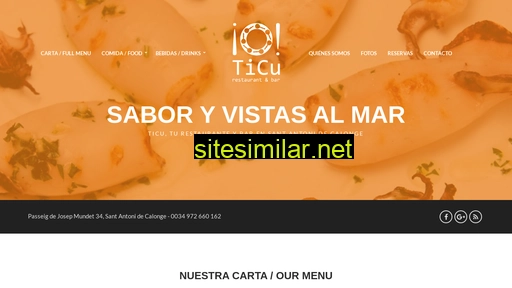Ticurestaurant similar sites