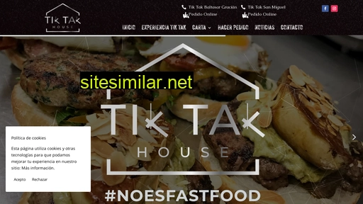 tiktakhouse.es alternative sites