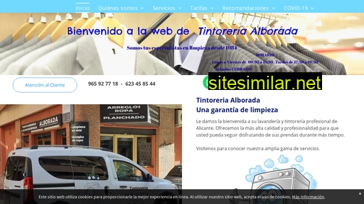 tintoreriaalborada.es alternative sites