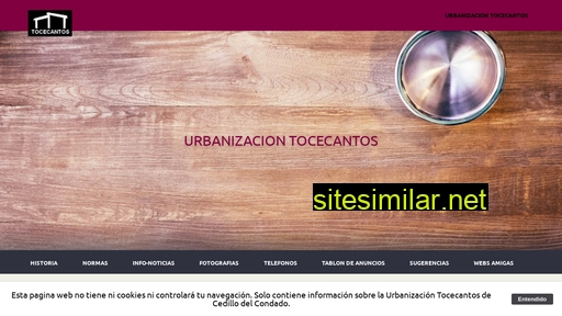 tocecantos.es alternative sites