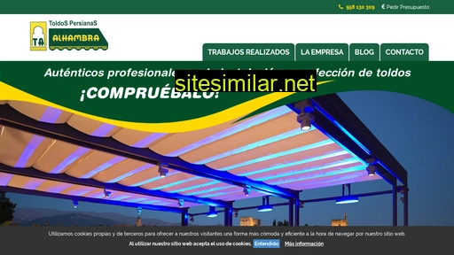 toldosalhambra.es alternative sites