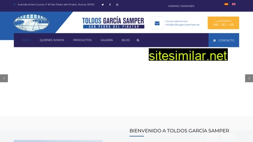 toldosgarciasamper.es alternative sites