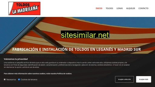 toldosmadrilena.es alternative sites