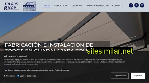 toldosricor.es alternative sites