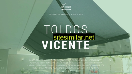 toldosvicente.es alternative sites