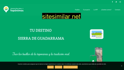 toponimos.es alternative sites