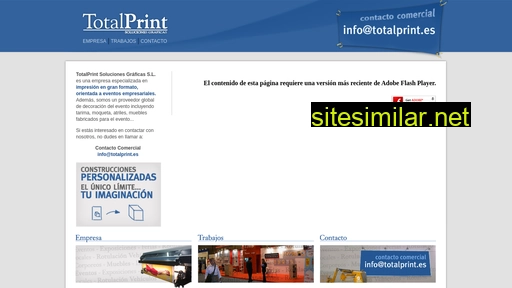 totalprint.es alternative sites