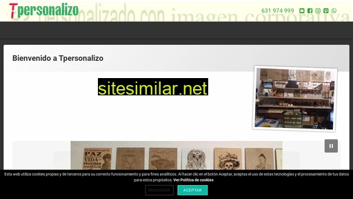 tpersonalizo.es alternative sites