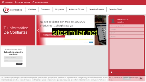tpinformatica.es alternative sites
