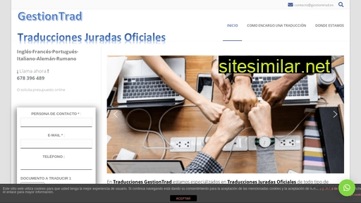traduccionesgestiontrad.es alternative sites
