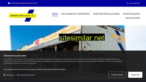 transportesfrigorificos.es alternative sites