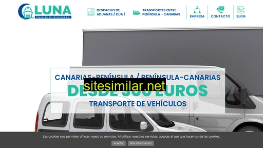 transportesvehiculoscanariaspeninsula.es alternative sites