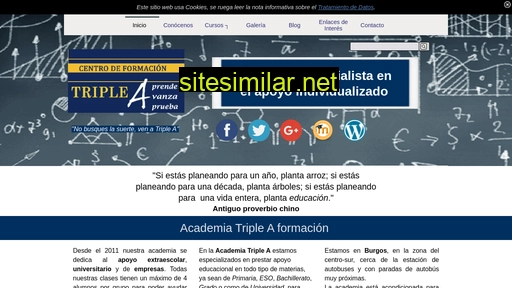 tripleaformacion.es alternative sites