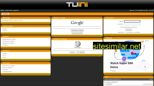 Tuini similar sites