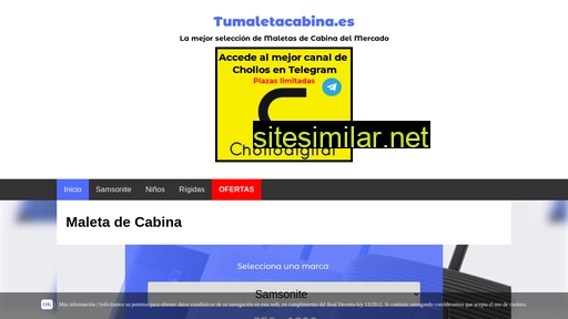 tumaletacabina.es alternative sites