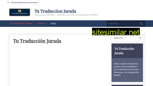 tutraduccionjurada.es alternative sites
