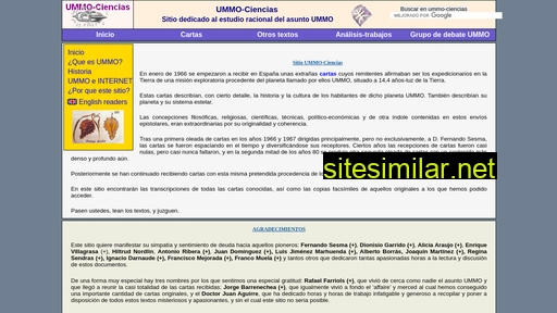 ummo-ciencias.es alternative sites