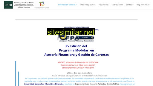 uned-master-asesoria-financiera.es alternative sites