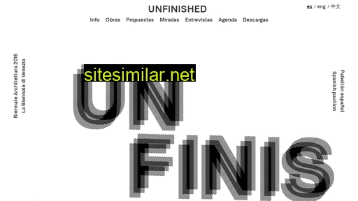 unfinished.es alternative sites
