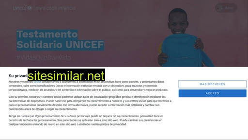 unicef.es alternative sites