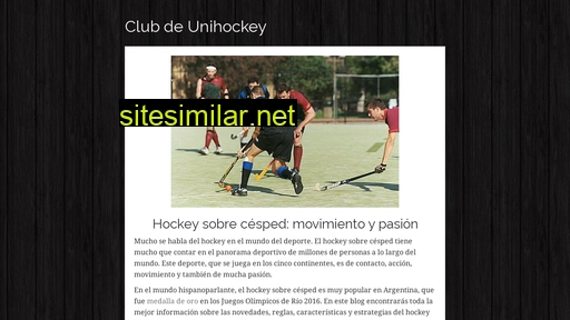 Unihockey-lasrozas similar sites
