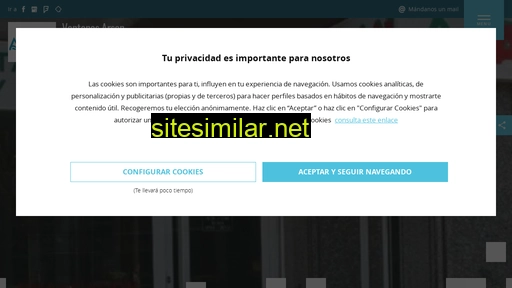 ventanasarsansantander.es alternative sites