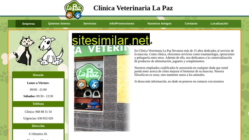 veterinarialapaz.es alternative sites