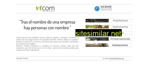 vicentetraver.es alternative sites