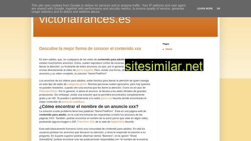 victoriafrances.es alternative sites